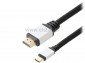 Kabel poczeniowy HDMI - mini HDMI  1,5m Silver