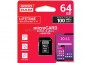 Karta micro SD 64GB  UHS-I Goodram+ adapter