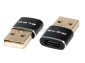 Adapter USB typ C GN - WT USB A czarny