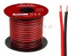 Kabel gonikowy 2x 0,5mm2 CU czarno/czerwony