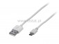 Kabel  WT USB - WT micro USB 1,0m ( biay ) HQ