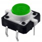 Tact Switch 12x12mm h=7mm zielone podwietlenie