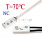 Termostat bimetaliczny NC 70C 5A/250V KSD9700