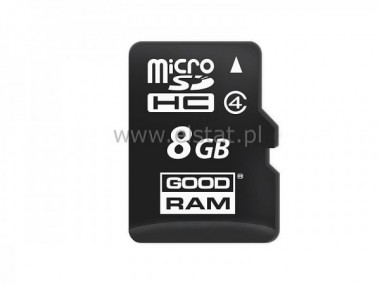 Karta Micro 8GB; class 4; GOODRAM