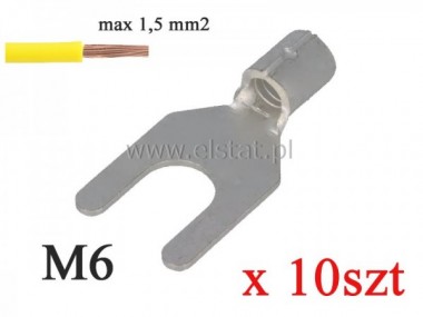 Konektor widekowy nieizol. 0,5-1,5mm2; M6 