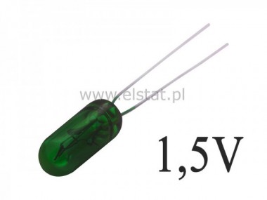 arwka  1,5V 50mA  miniaturowa zielona