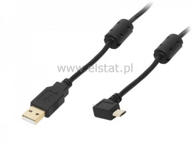 Kabel  WT USB - WT micro USB; ktowe;  1m  GOLD