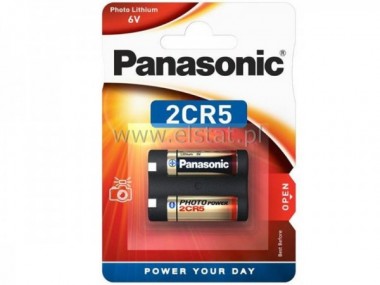 2 CR5  bateria alkaliczna 6V Panasonic; foto