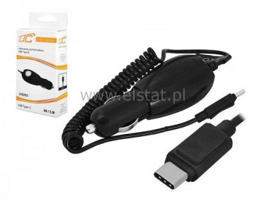 ad. sam. USB micro typ C  5V, 2,1A   czarna