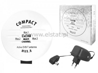 Antena DVB-T Compact  ze wzmacniaczem