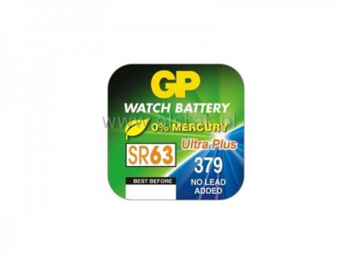 Bateria GP379; SR 63, V 379, SR521  