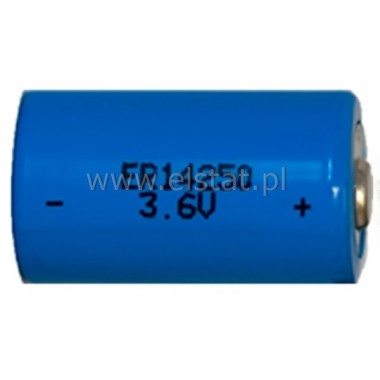 Bateria ( litowa ) 3,6V ER14250M 1/2 AA  800mA