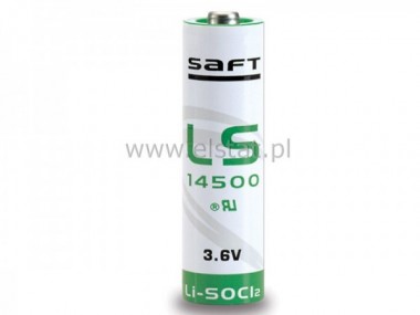 Bateria ( litowa ) 3,6V  LS14500  AA 2600mA