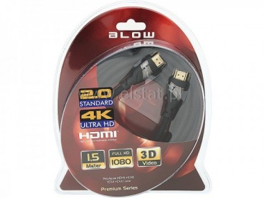 Kabel  HDMI - HDMI 1.5m  v1,4  4K2  PREMIUM blis.