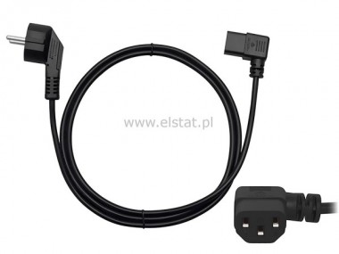 Kabel sieciowy komputerowy 2,5m  k�towy