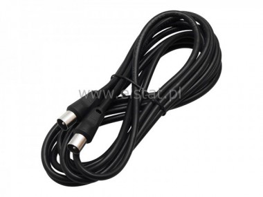 Kabel TV  Antena   WT-GN 3m  bia�y czarny