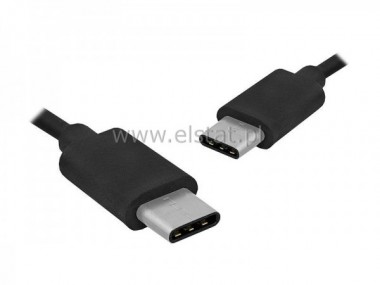 Kabel WT USB typ C- WT USB typ C  1m  (3.1 ) czarn