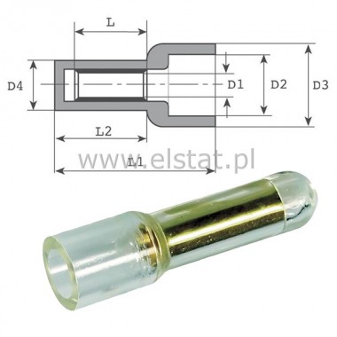 Szybkozczka termokurczliwa 3x 0,5mm2