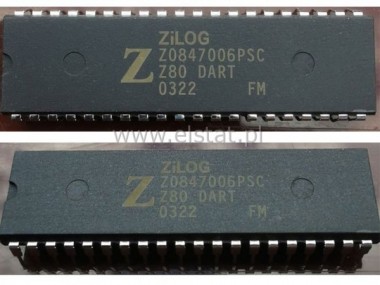 Kontroler Z 0847006PSC; 8 bit, 6 MHz DIP40