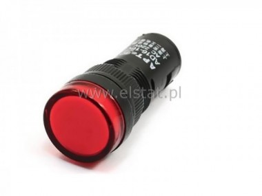 Kontrolka czerwona; LED 24V; AC/DC; otw�r16mm