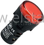 Kontrolka czerwona LED, GG-PLML1L, 230VAC