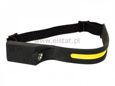 Latarka czo³owa LED z czujnikiem ruchu