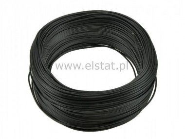 LGY 0,35 / 500V kabel czarny linka