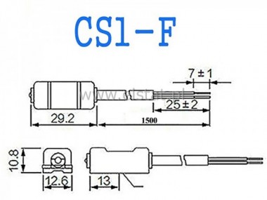 Magnetyczny czujnik zblieniowy do siownika; CS1F
