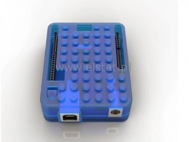 Obudowa do Arduino UNO R3 z wypustkami; blue