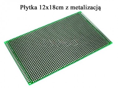 P�ytka drukowana; 120x180mm, wiercona,  2-strony