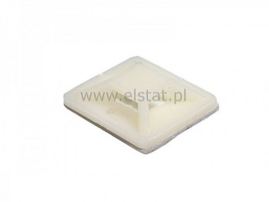 Podstawka samoprzylepna 12mm/12mm, jasna