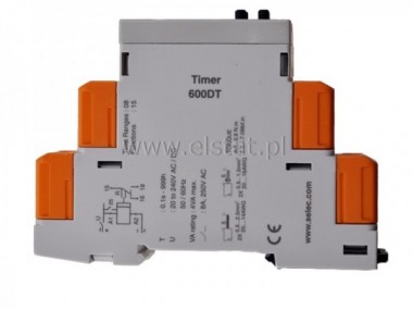 Przekanik czasowy 15- funkcyjny; Uzas= 20-240V