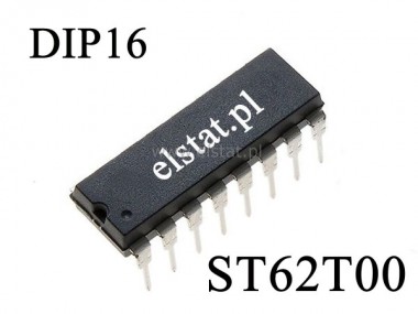 ST62T00H uk�ad scalony; mikrokontroler; DIP16