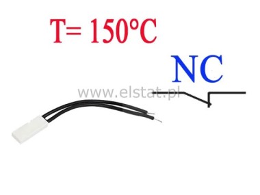 Termostat bimetaliczny NC 150C 10A/250V KSD9700