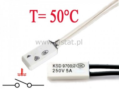 Termostat bimetaliczny NO 50C 5A/250V KSD9700