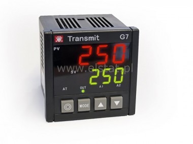 Termostat elektroniczny; PT100; 999st 230V 72x72mm