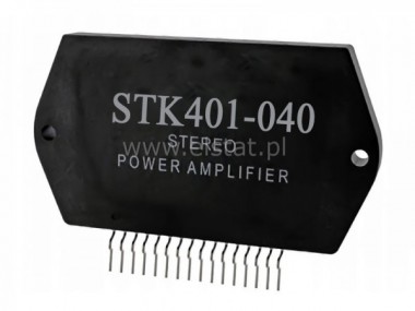 Uk�ad hybrydowy STK 401-040  PWR AMP; 2x25W