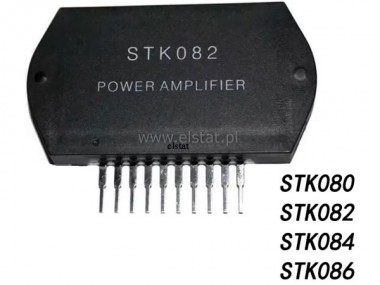 Uk�ad scalony STK080; wzmacniacz; ko�c�wka mocy