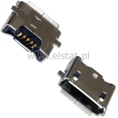 USB micro gniazdo typ AB SMD 5 pin zocone