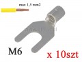 Konektor widekowy nieizol. 0,5-1,5mm2; M6 
