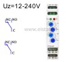 Przekanik czasowy; cykliczny; 230V; szyna DIN
