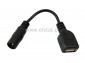 Adapter GN 2,1/5,5 - GN USB A + kabel