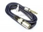 Kabel XLR(m) - JACK 6.3(m) mono VITALCO 7,5m