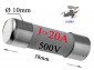 20A bezp. ceram. szybki 10x38mm 700V gR