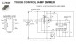 LS 7232 TOUCH CONTROL LAMP DIMMER