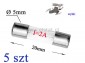 2A    bezpiecznik; szklany; szybki; 5x20mm 