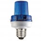 Lampa stroboskopowa niebieska z gwintem (E27) 3.5W