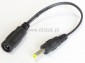 Adapter gn. 2,1/5,5 - wt.1,7x4,0 + kabel 10cm