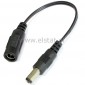 Adapter gn. 2,1/5,5 - wt. 2,5/5,5 + kabel 10cm