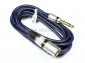 Kabel XLR(m) - JACK 6.3(m) mono VITALCO 1.5m
